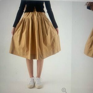 Alex Mill June pull on skirt vintage khaki small